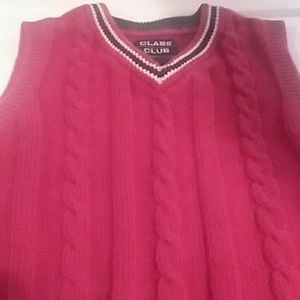 Red class club vest